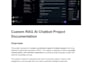 build a custom rag ai chatbot for your PDF documents and knowledge base